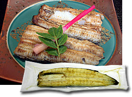 うなぎ蒲焼 白焼き